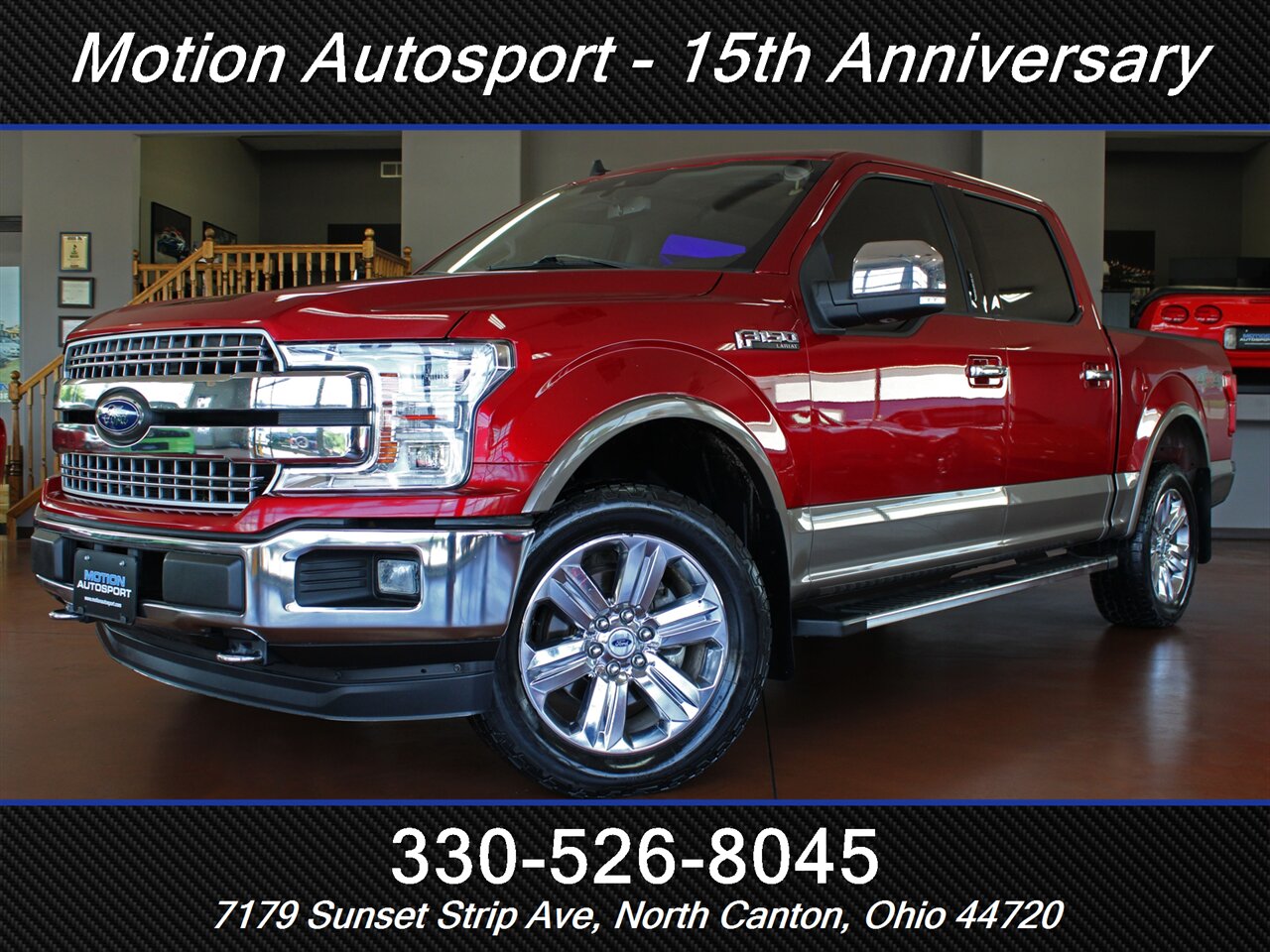2019 Ford F-150 Lariat  Panoramic Roof 4X4 - Photo 1 - North Canton, OH 44720