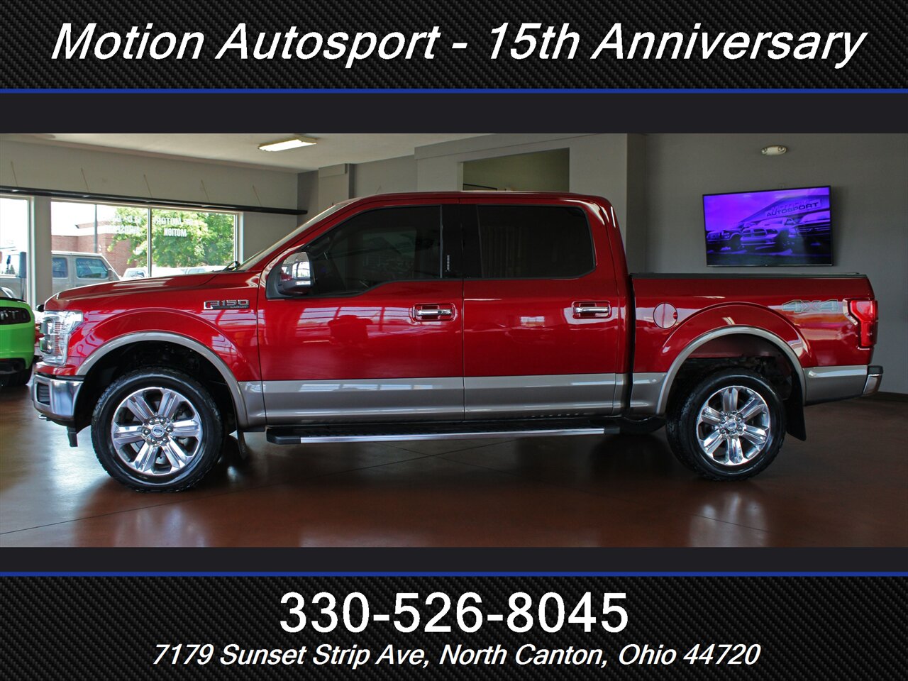 2019 Ford F-150 Lariat Panoramic Roof 4X4 - Photo 7 - North Canton, OH 44720