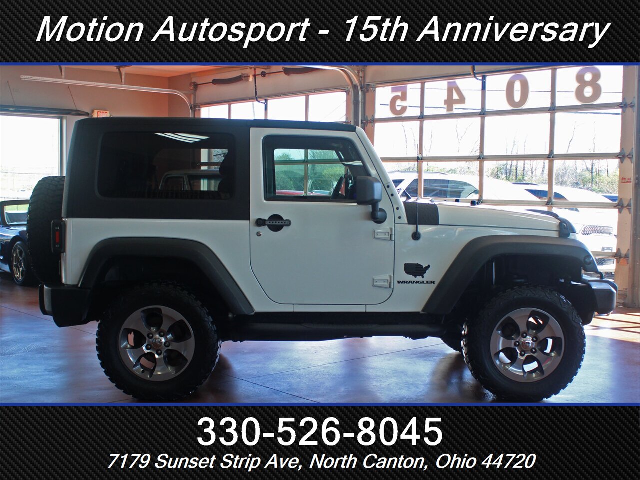 2012 Jeep Wrangler Sport Hard Top 4X4 - Photo 13 - North Canton, OH 44720