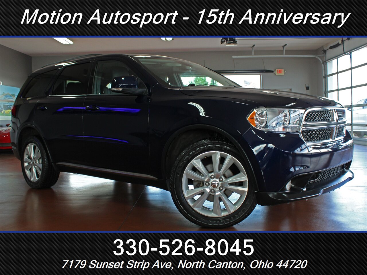 2012 Dodge Durango Crew Leather Moon Roof Navigation AWD - Photo 2 - North Canton, OH 44720