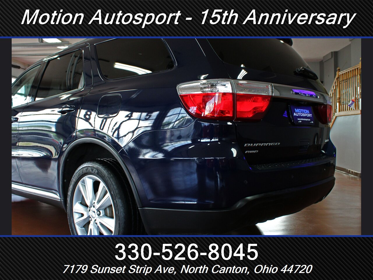 2012 Dodge Durango Crew Leather Moon Roof Navigation AWD - Photo 8 - North Canton, OH 44720