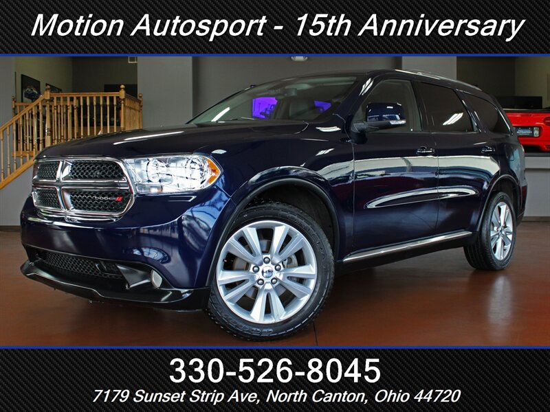 2012 Dodge Durango Crew  Leather Moon Roof Navigation AWD