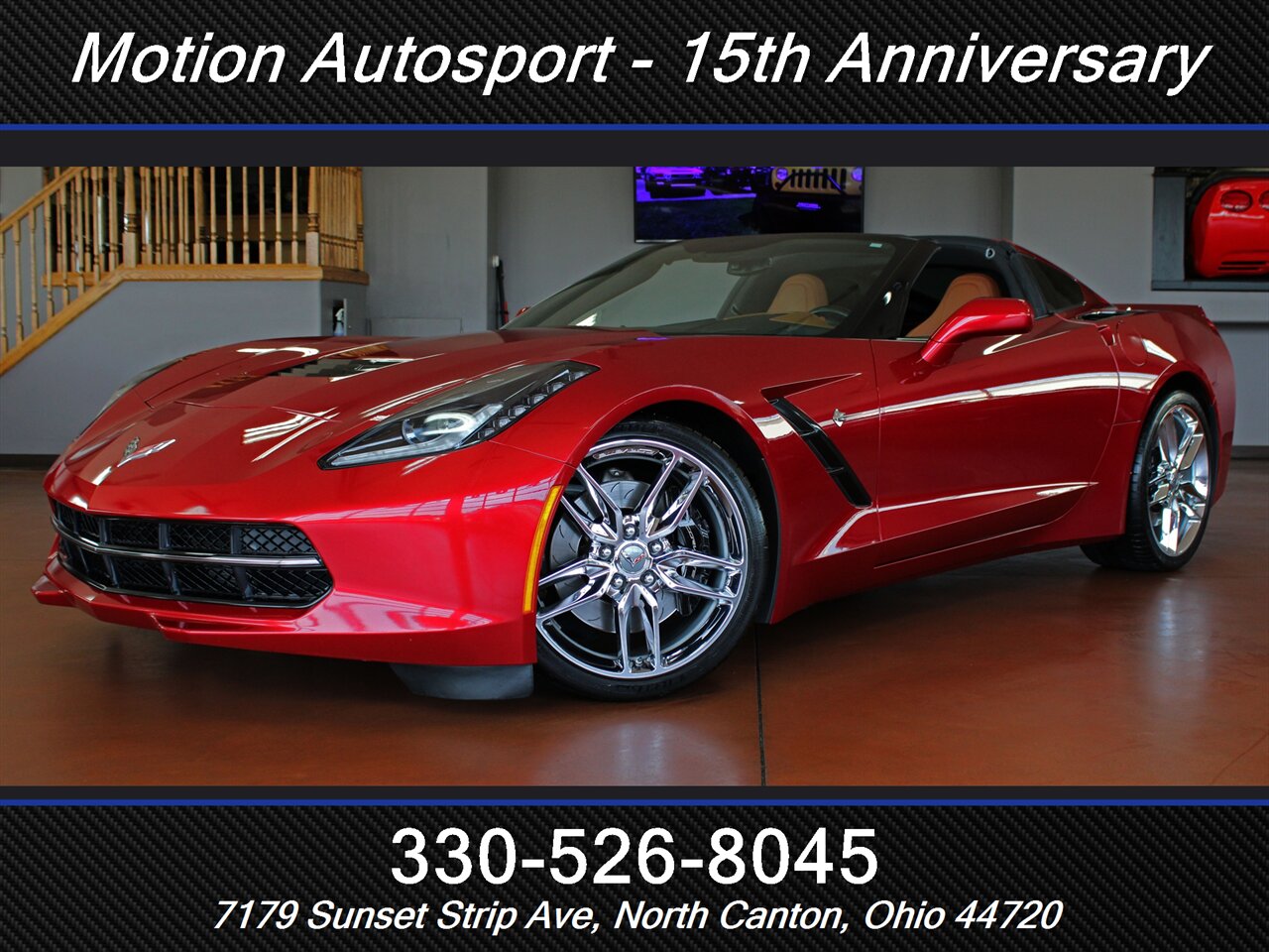 2014 Chevrolet Corvette Stingray Z51  3LT - Photo 1 - North Canton, OH 44720