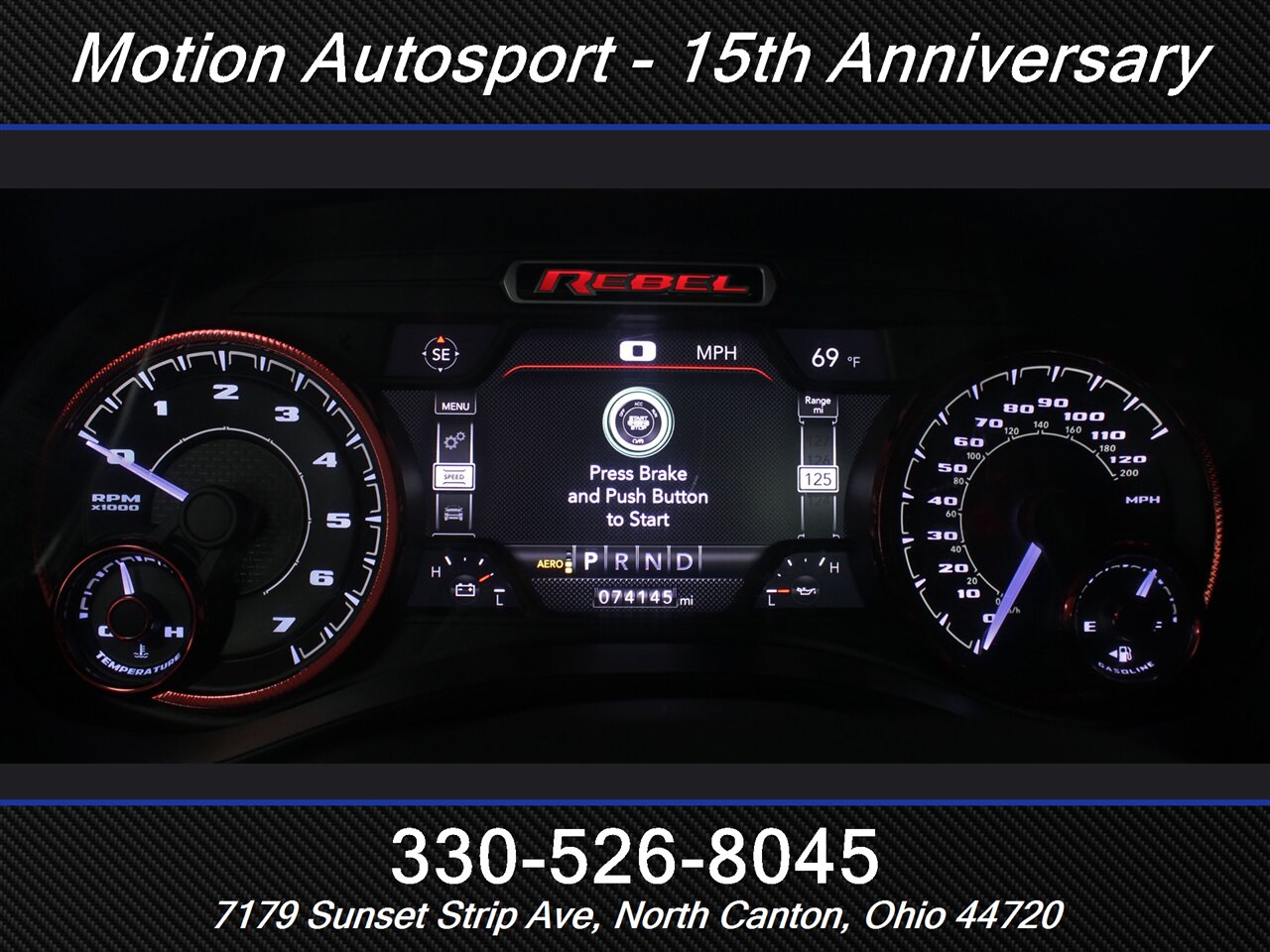 2019 RAM 1500 Rebel Panoramic Roof Ram Box 4X4 - Photo 24 - North Canton, OH 44720