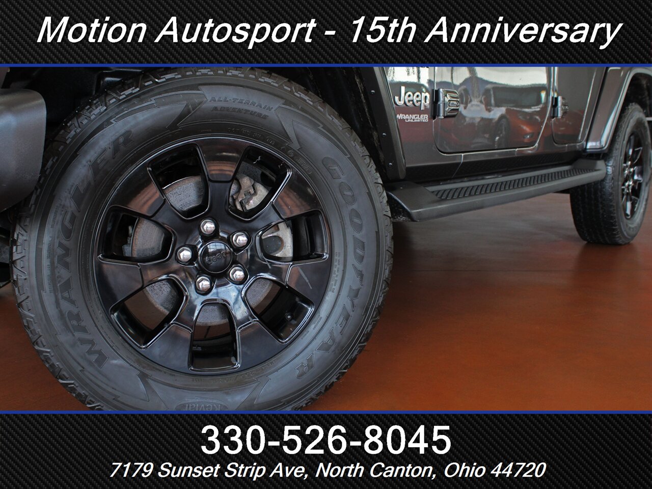 2021 Jeep Wrangler Unlimited Sahara  Hard Top 4X4 - Photo 45 - North Canton, OH 44720