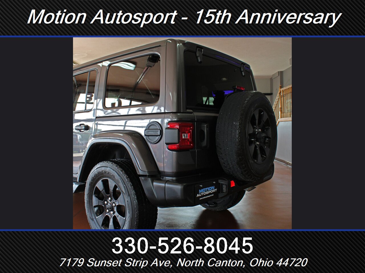 2021 Jeep Wrangler Unlimited Sahara  Hard Top 4X4 - Photo 8 - North Canton, OH 44720
