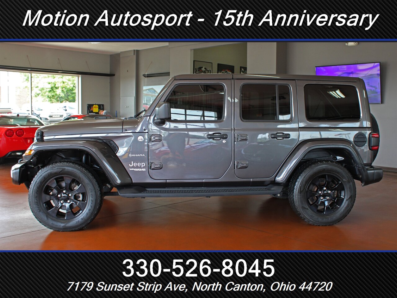 2021 Jeep Wrangler Unlimited Sahara  Hard Top 4X4 - Photo 7 - North Canton, OH 44720