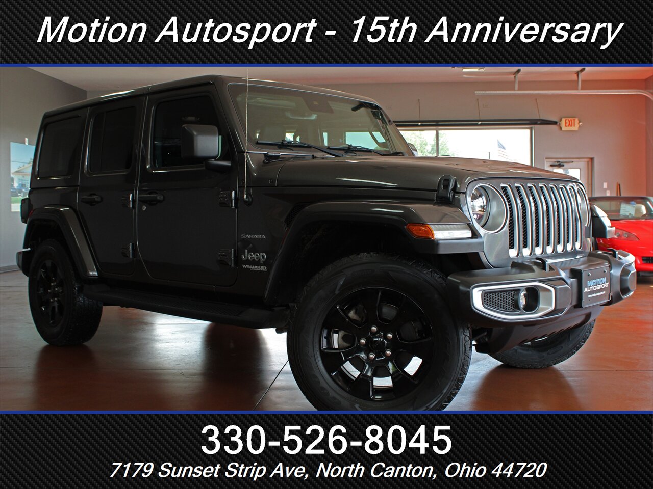 2021 Jeep Wrangler Unlimited Sahara  Hard Top 4X4 - Photo 2 - North Canton, OH 44720