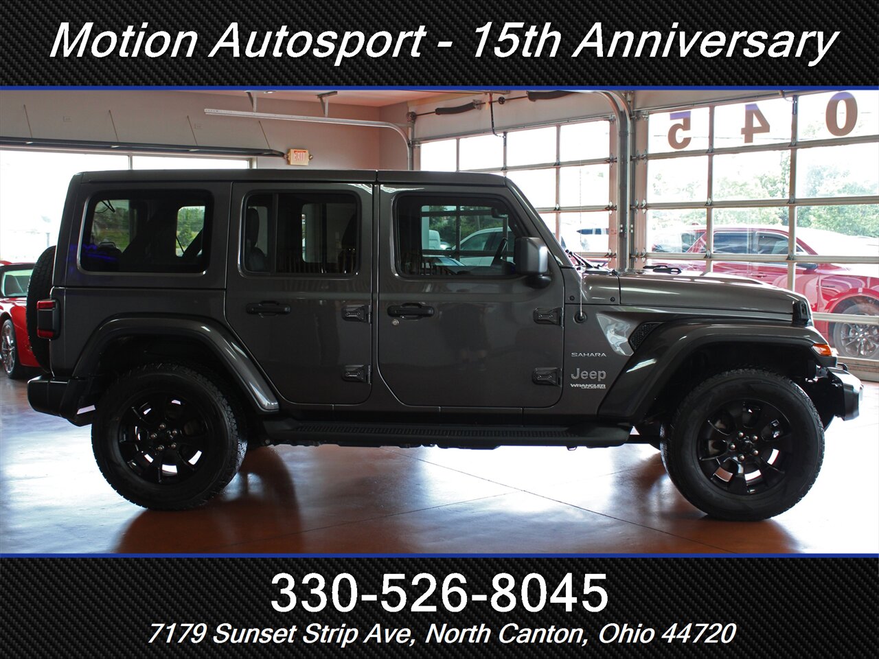 2021 Jeep Wrangler Unlimited Sahara  Hard Top 4X4 - Photo 14 - North Canton, OH 44720