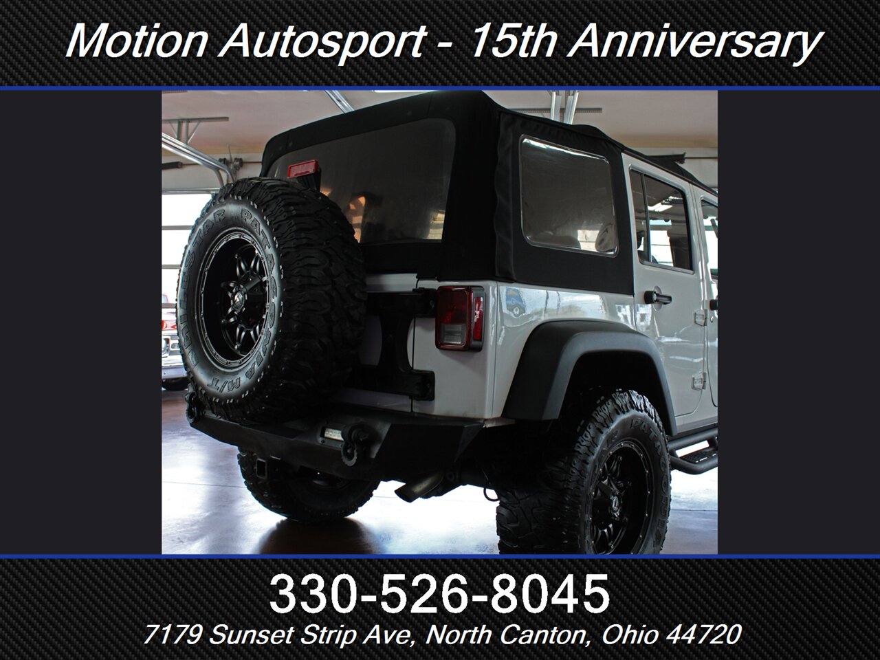 2018 Jeep Wrangler JK Unlimited Sport S  Custom Lift 4X4 - Photo 11 - North Canton, OH 44720
