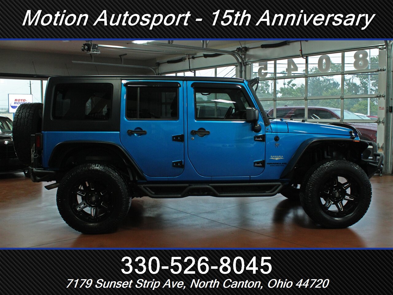 2015 Jeep Wrangler Unlimited Sahara Custom Lift 4X4 - Photo 10 - North Canton, OH 44720