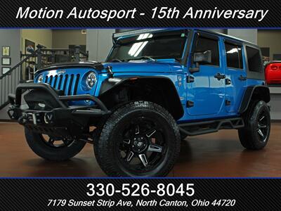 2015 Jeep Wrangler Unlimited Sahara  Custom Lift 4X4 SUV