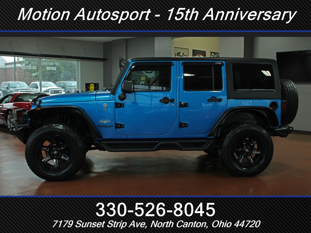 2015 Jeep Wrangler Unlimited Sahara Custom Lift 4X4 - Photo 5 - North Canton, OH 44720
