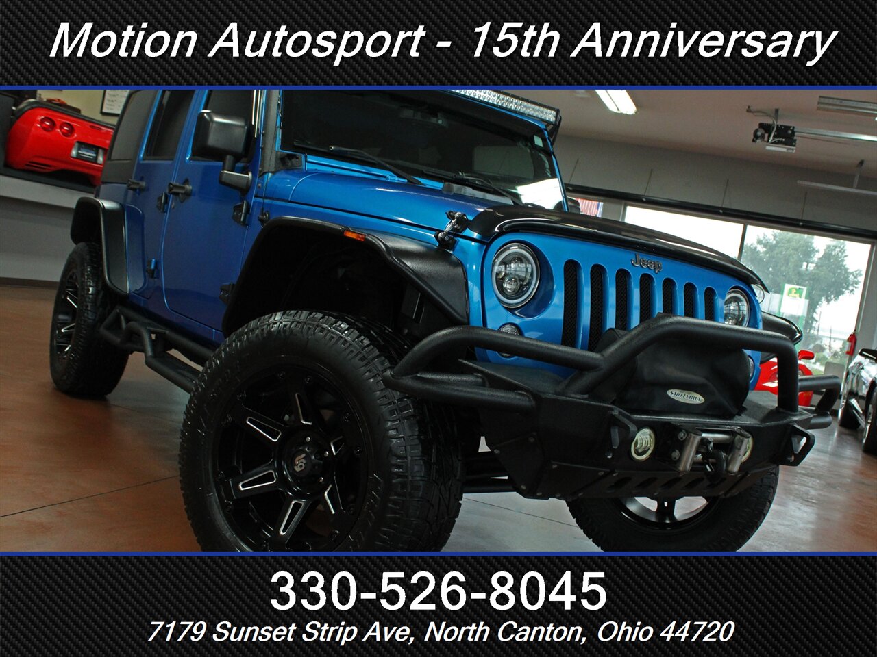 2015 Jeep Wrangler Unlimited Sahara Custom Lift 4X4 - Photo 41 - North Canton, OH 44720