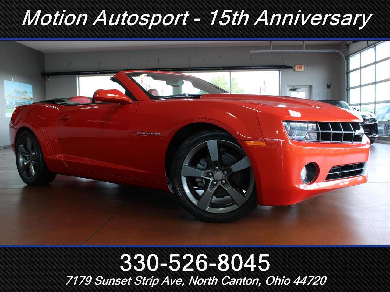 2011 Chevrolet Camaro 2LT - Photo 2 - North Canton, OH 44720