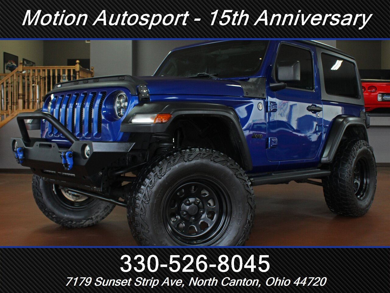 2019 Jeep Wrangler Sport S  Custom Lift 4X4 - Photo 1 - North Canton, OH 44720