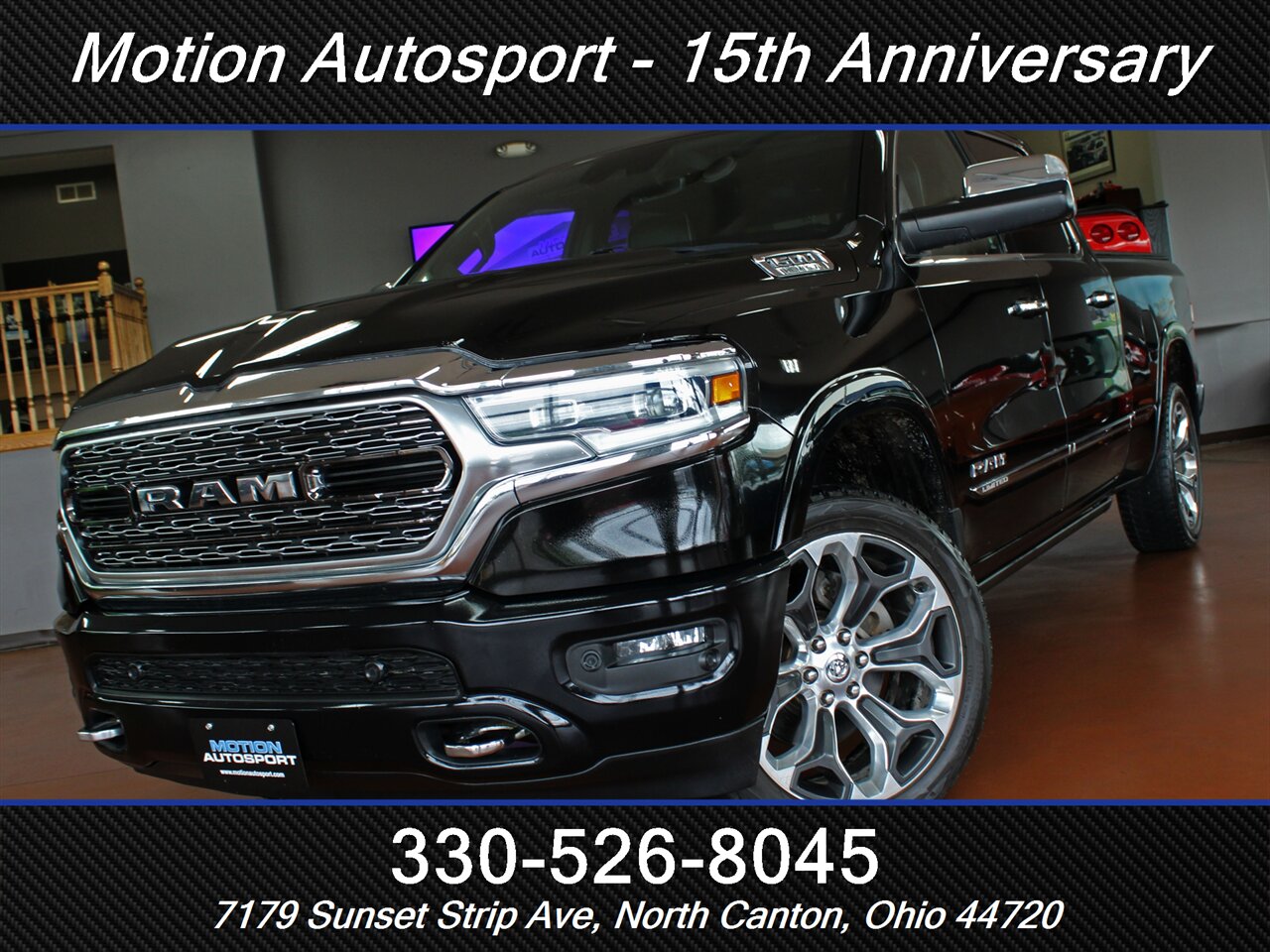 2019 RAM 1500 Limited Panoramic Moon Roof 4X4 - Photo 57 - North Canton, OH 44720