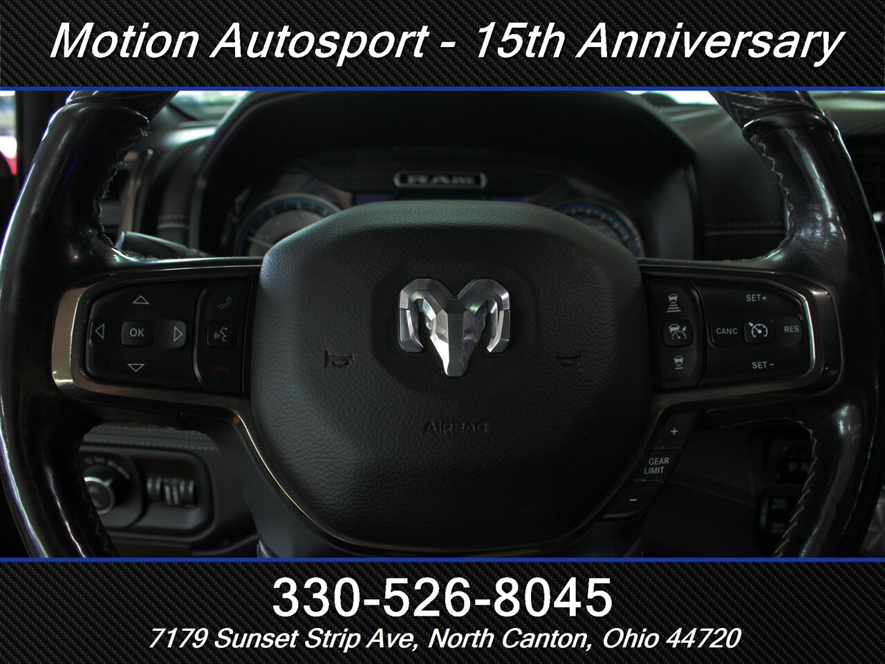 2019 RAM 1500 Limited Panoramic Moon Roof 4X4 - Photo 19 - North Canton, OH 44720