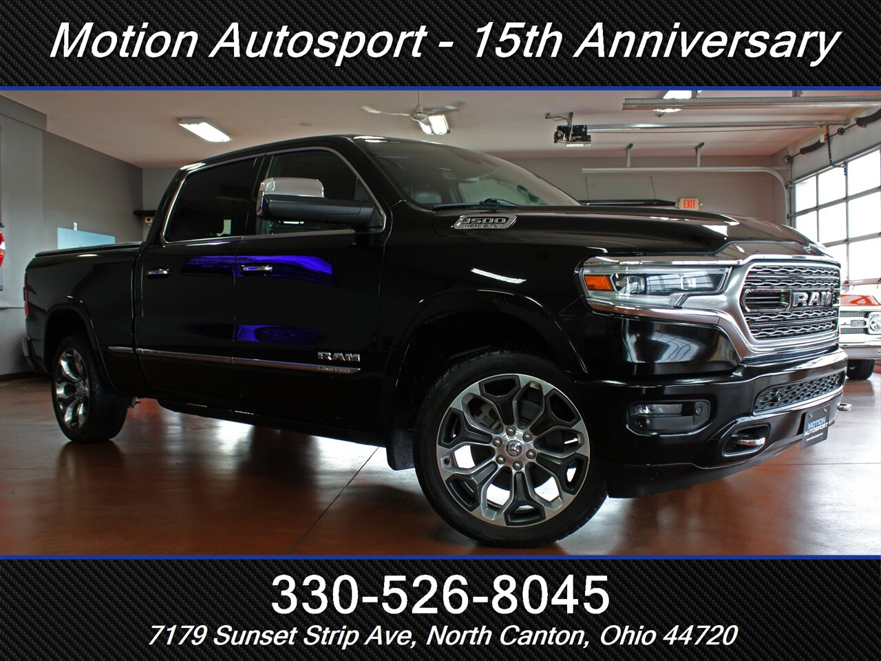 2019 RAM 1500 Limited Panoramic Moon Roof 4X4 - Photo 2 - North Canton, OH 44720