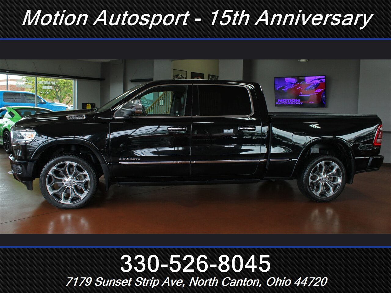 2019 RAM 1500 Limited Panoramic Moon Roof 4X4 - Photo 7 - North Canton, OH 44720