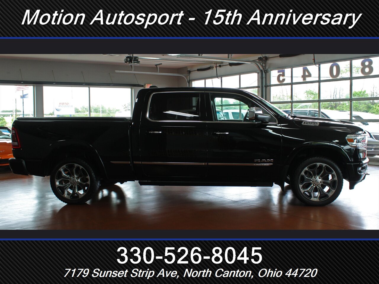 2019 RAM 1500 Limited Panoramic Moon Roof 4X4 - Photo 13 - North Canton, OH 44720