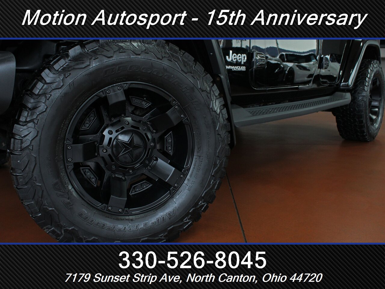 2018 Jeep Wrangler Unlimited Sahara Hard Top 4X4 - Photo 48 - North Canton, OH 44720