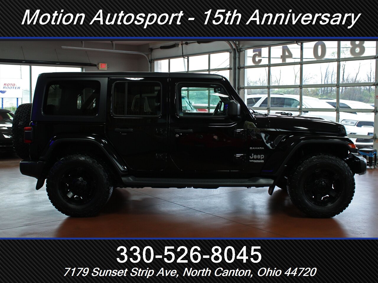 2018 Jeep Wrangler Unlimited Sahara Hard Top 4X4 - Photo 15 - North Canton, OH 44720