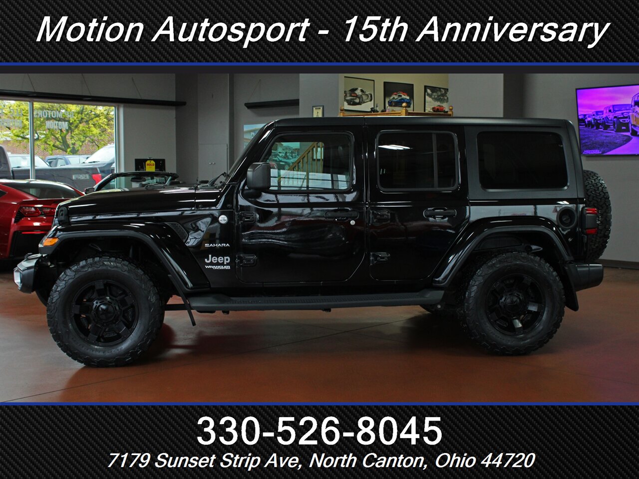 2018 Jeep Wrangler Unlimited Sahara Hard Top 4X4 - Photo 7 - North Canton, OH 44720