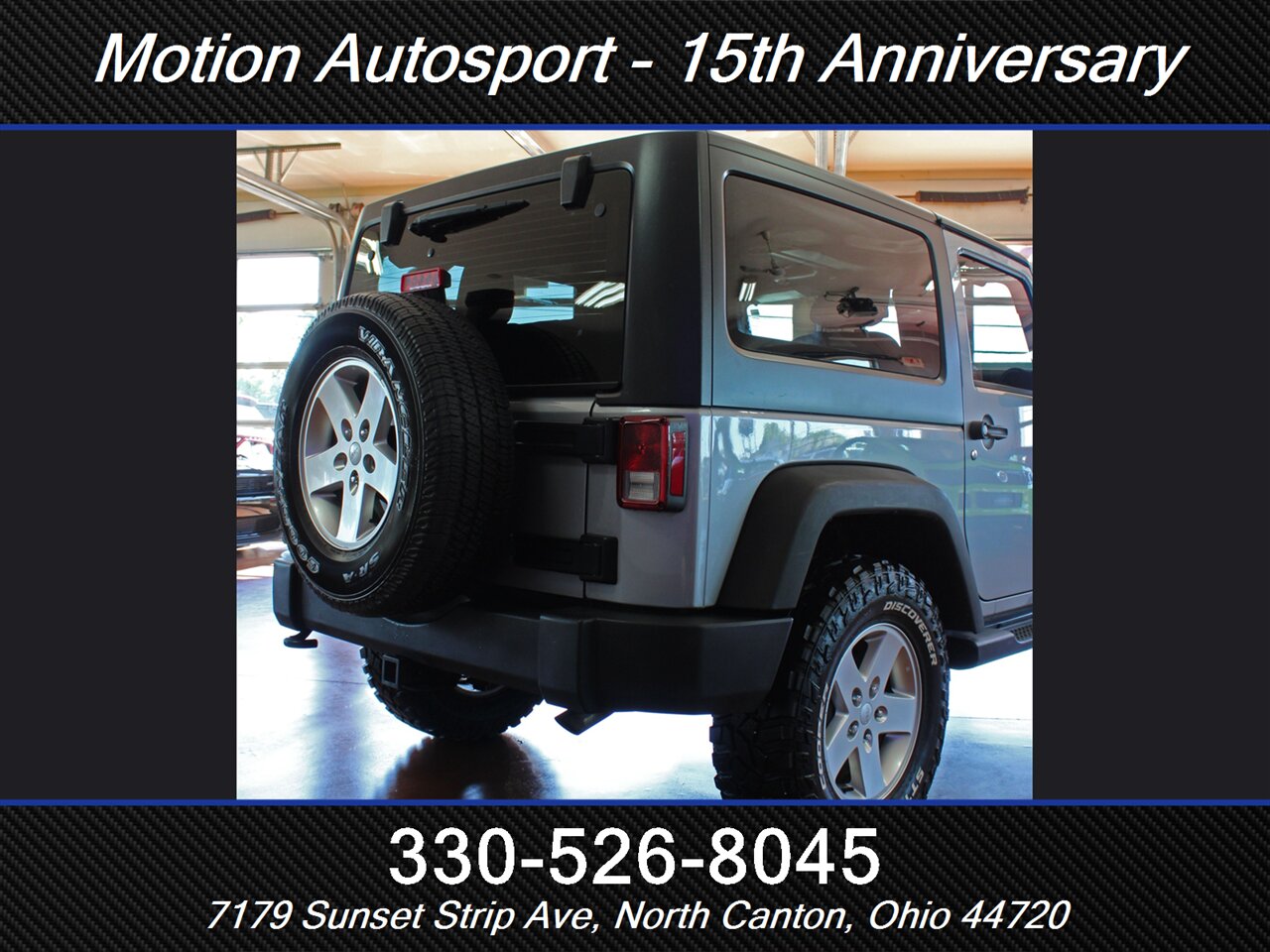 2015 Jeep Wrangler Sport  Hard Top 4X4 - Photo 12 - North Canton, OH 44720