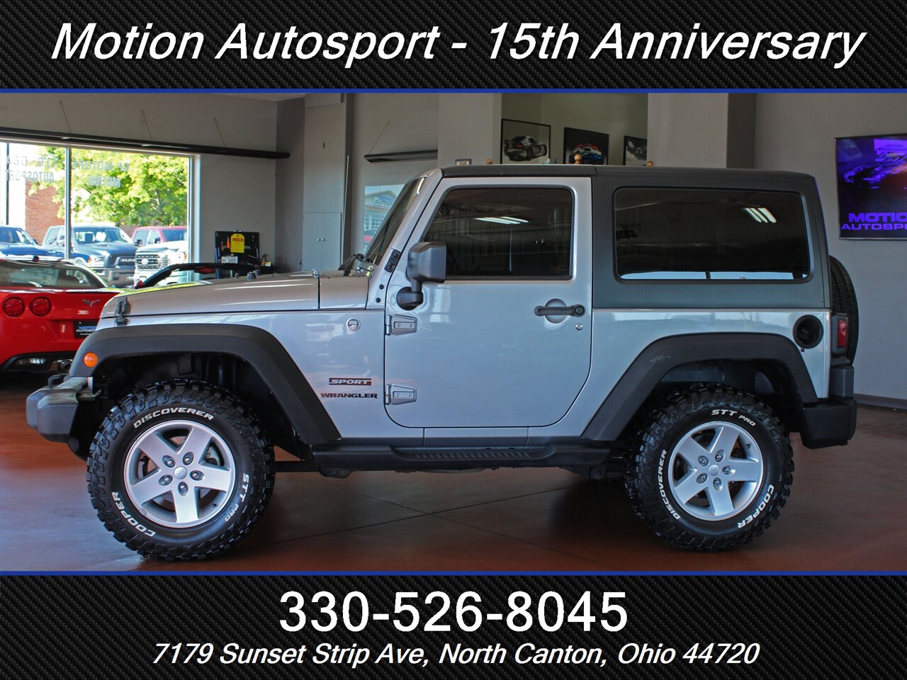2015 Jeep Wrangler Sport  Hard Top 4X4 - Photo 7 - North Canton, OH 44720