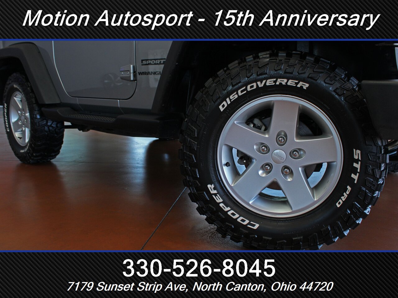 2015 Jeep Wrangler Sport  Hard Top 4X4 - Photo 45 - North Canton, OH 44720