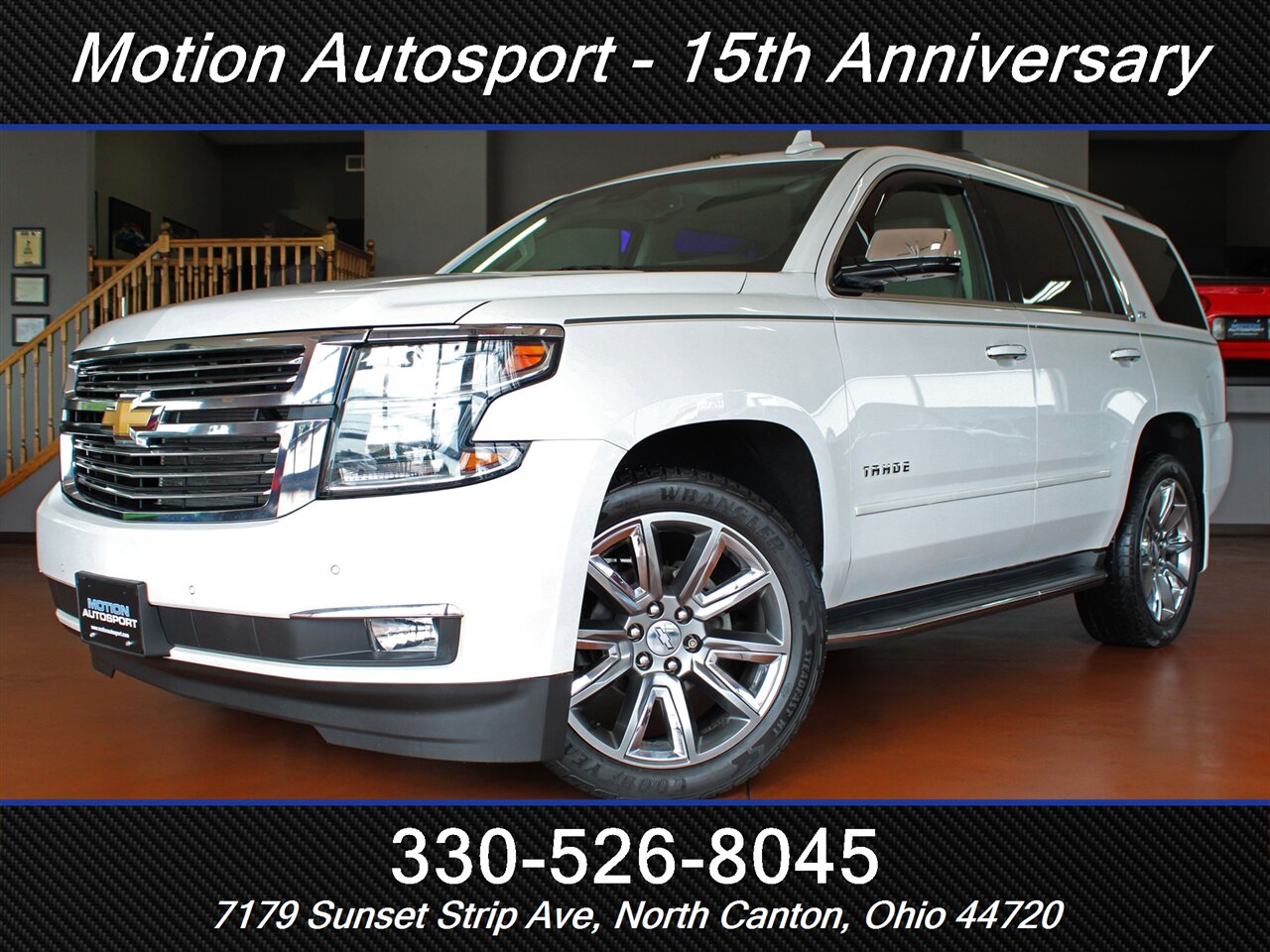 2016 Chevrolet Tahoe LTZ  Moon Roof Navigation 4X4 - Photo 1 - North Canton, OH 44720