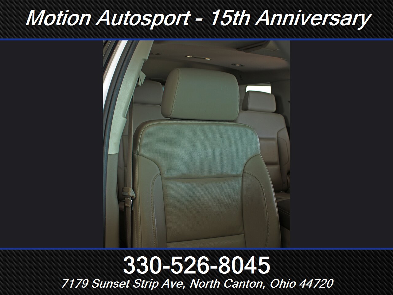 2016 Chevrolet Tahoe LTZ Moon Roof Navigation 4X4 - Photo 34 - North Canton, OH 44720