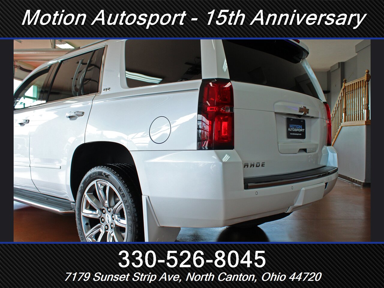 2016 Chevrolet Tahoe LTZ Moon Roof Navigation 4X4 - Photo 8 - North Canton, OH 44720
