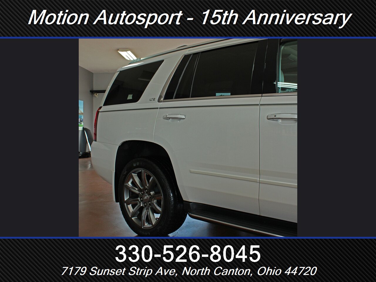 2016 Chevrolet Tahoe LTZ Moon Roof Navigation 4X4 - Photo 53 - North Canton, OH 44720