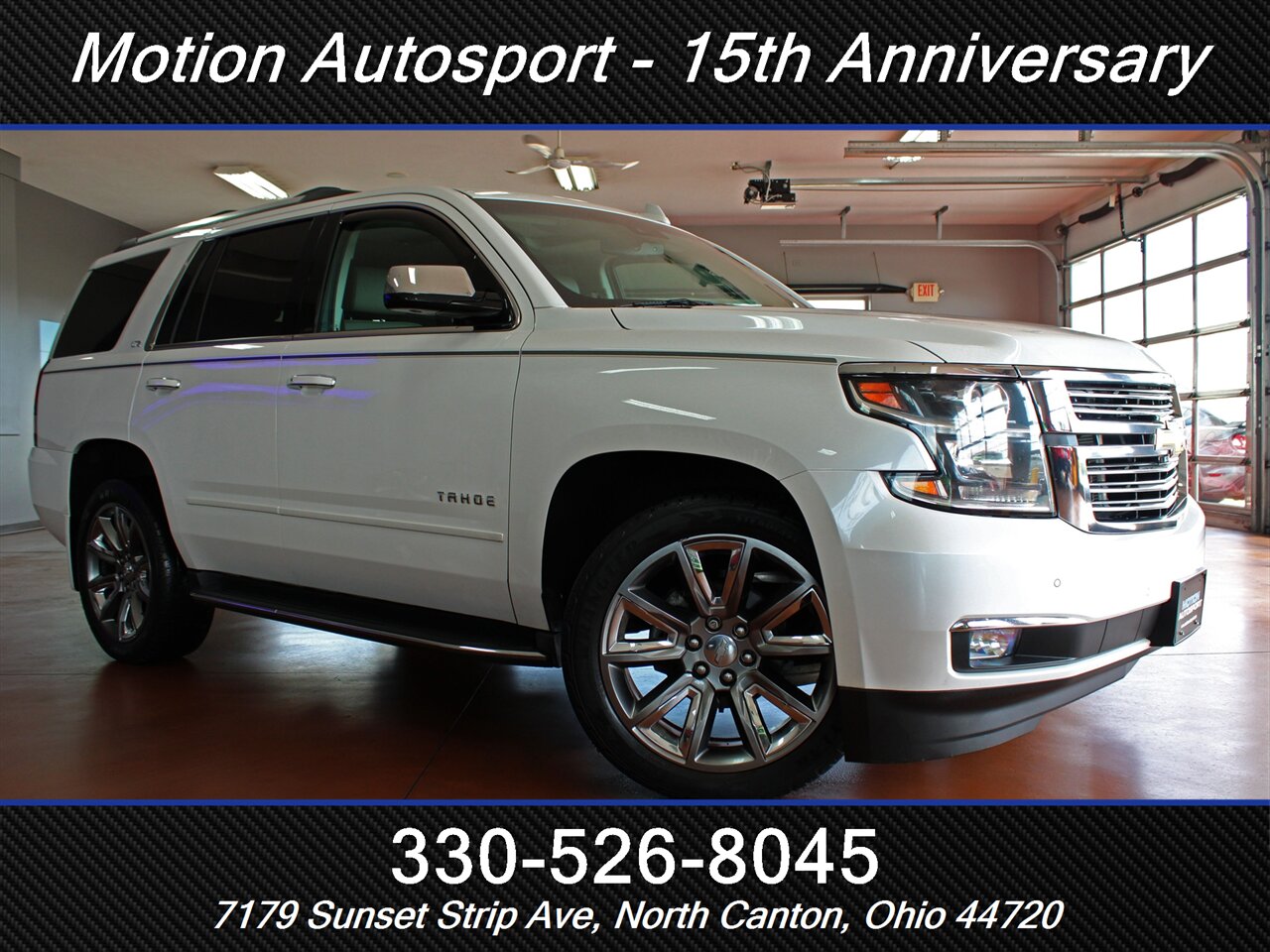 2016 Chevrolet Tahoe LTZ Moon Roof Navigation 4X4 - Photo 2 - North Canton, OH 44720