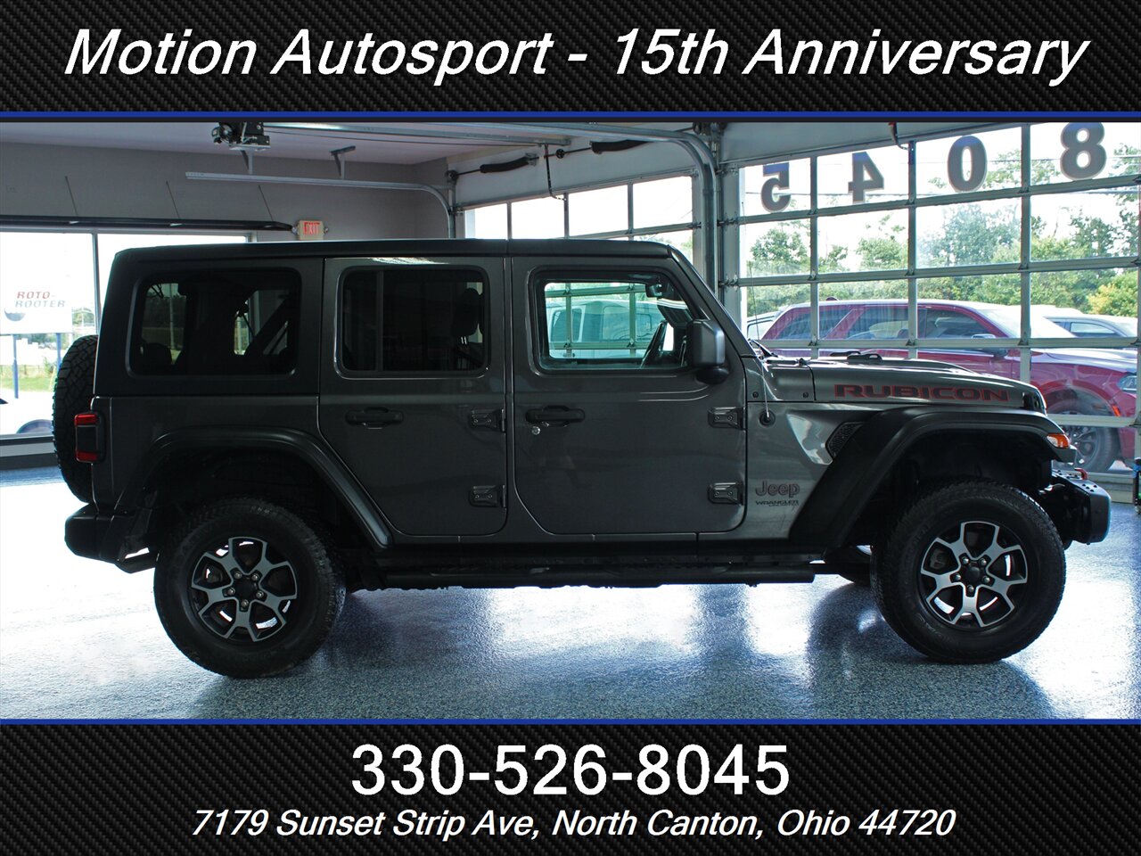 2018 Jeep Wrangler Unlimited Rubicon  Hard Top 4X4 - Photo 10 - North Canton, OH 44720