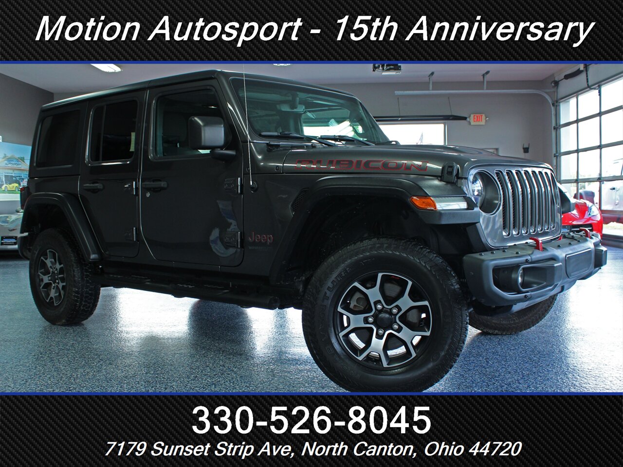 2018 Jeep Wrangler Unlimited Rubicon  Hard Top 4X4 - Photo 2 - North Canton, OH 44720