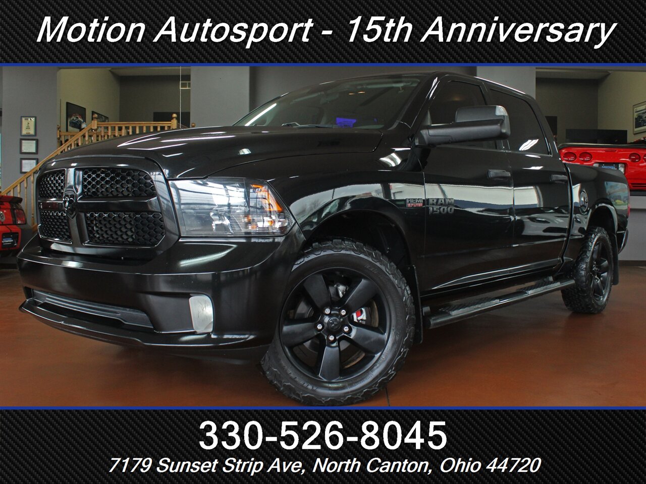 2018 RAM 1500 Express Black Top Edition  4X4 - Photo 1 - North Canton, OH 44720