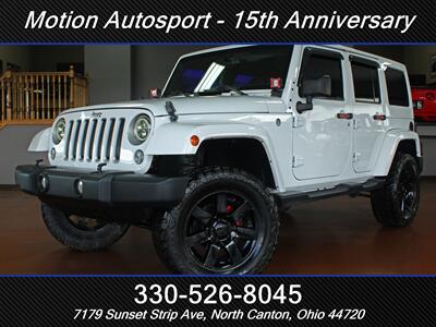 2018 Jeep Wrangler Unlimited JK Sahara  Hard Top Custom Lift 4X4 SUV