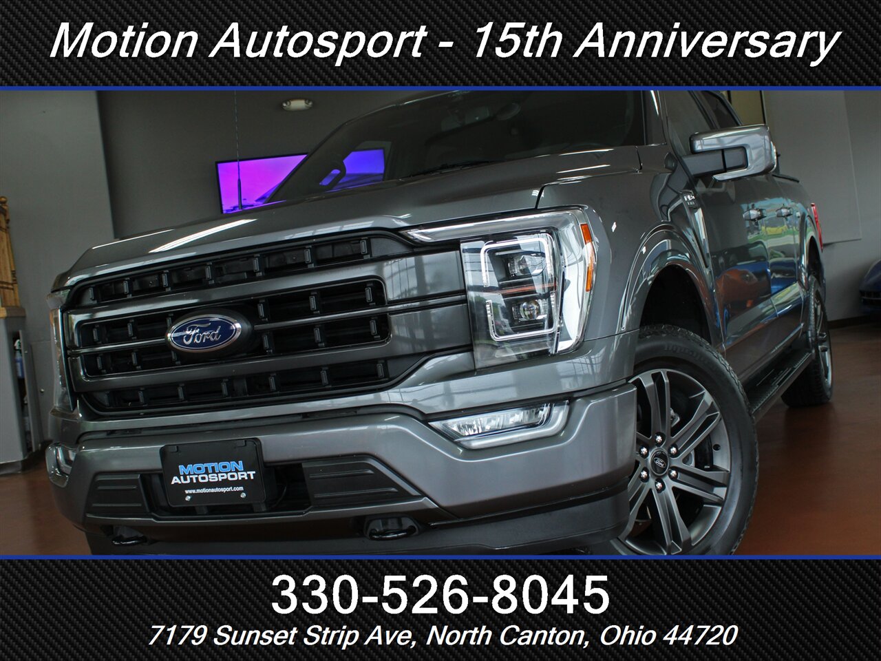 2021 Ford F-150 Lariat Sport Panoramic Roof 4X4   - Photo 54 - North Canton, OH 44720