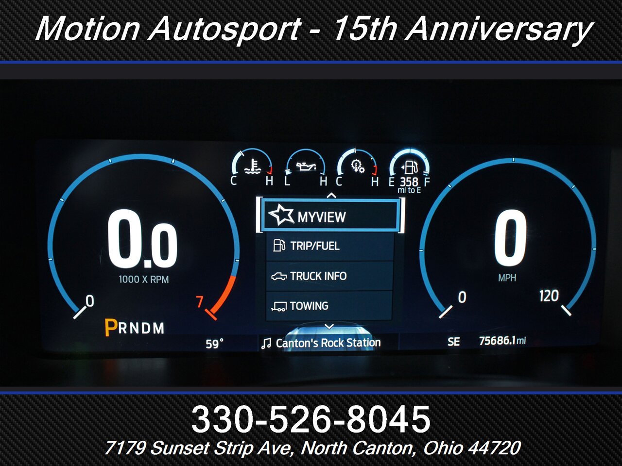 2021 Ford F-150 Lariat Sport Panoramic Roof 4X4   - Photo 19 - North Canton, OH 44720