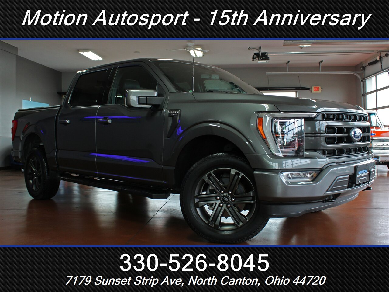 2021 Ford F-150 Lariat Sport Panoramic Roof 4X4   - Photo 2 - North Canton, OH 44720