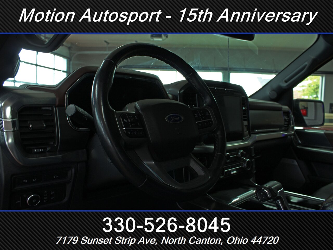 2021 Ford F-150 Lariat Sport Panoramic Roof 4X4   - Photo 13 - North Canton, OH 44720