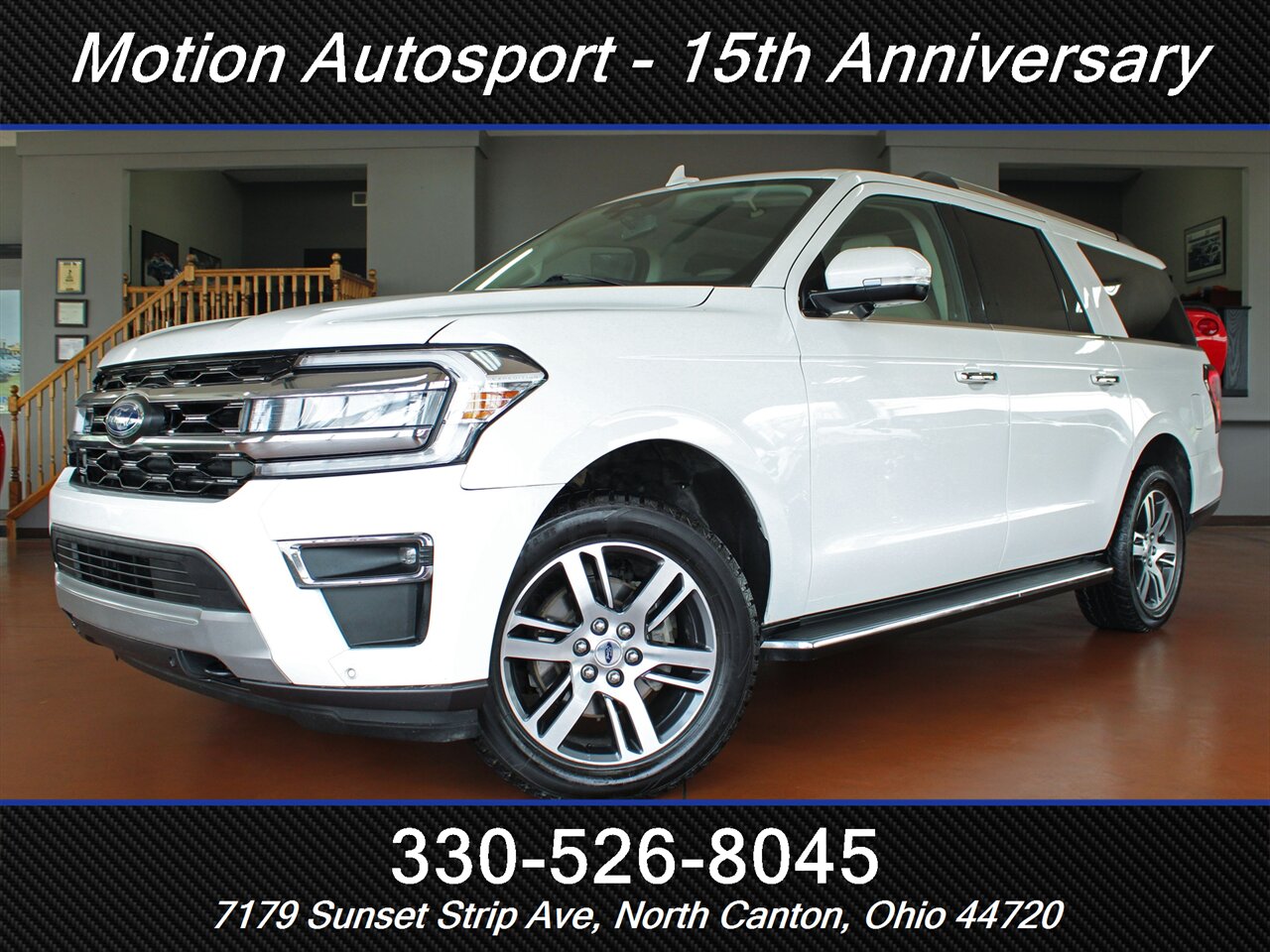 2023 Ford Expedition MAX Limited  Panoramic Roof 4X4 - Photo 1 - North Canton, OH 44720