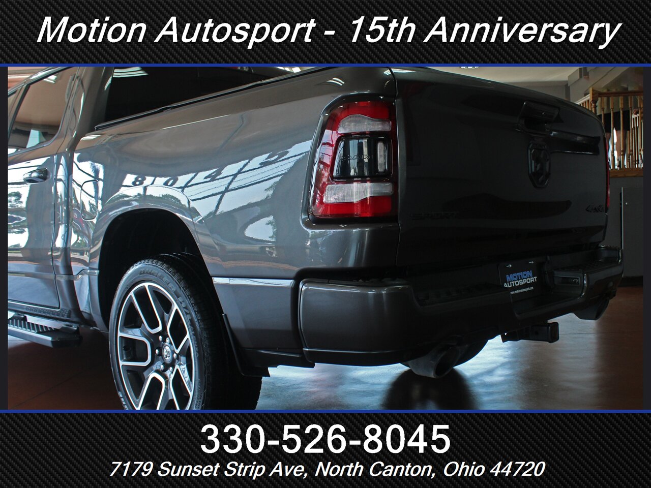 2021 RAM 1500 Sport  Level 2 Panoramic Roof Navigation 4X4 - Photo 8 - North Canton, OH 44720