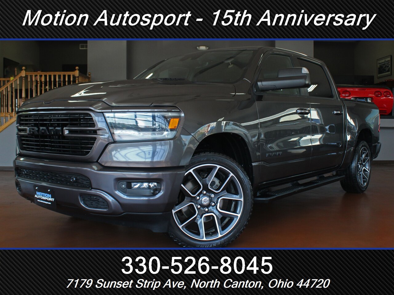 2021 RAM 1500 Sport  Level 2 Panoramic Roof Navigation 4X4 - Photo 1 - North Canton, OH 44720