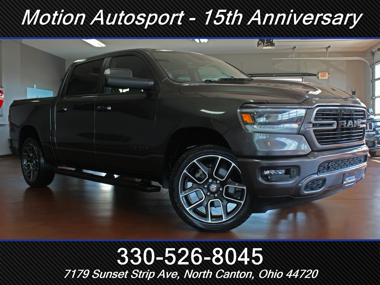 2021 RAM 1500 Sport  Level 2 Panoramic Roof Navigation 4X4 - Photo 2 - North Canton, OH 44720