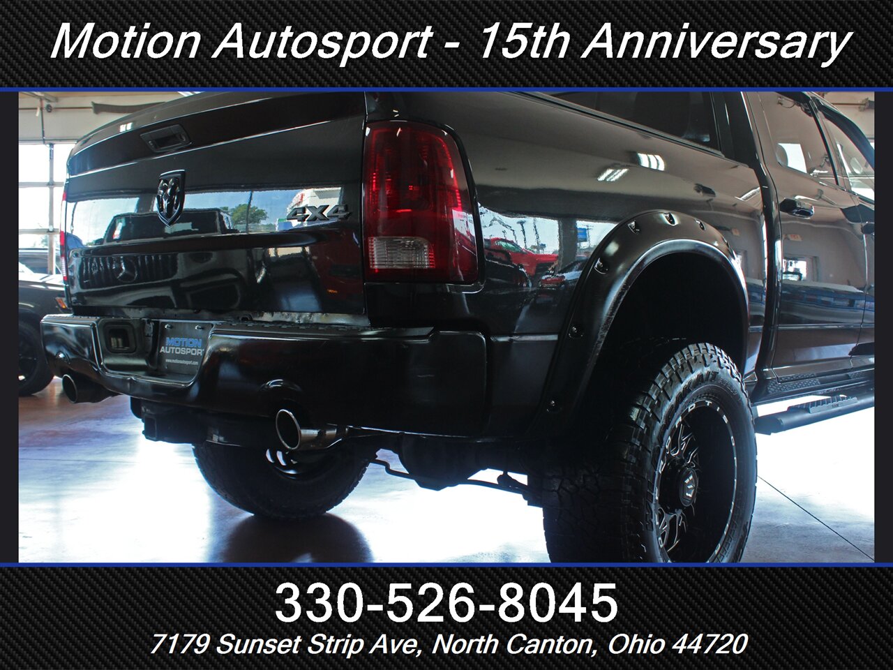 2018 RAM 1500 Big Horn  Custom Lift 4X4 - Photo 12 - North Canton, OH 44720