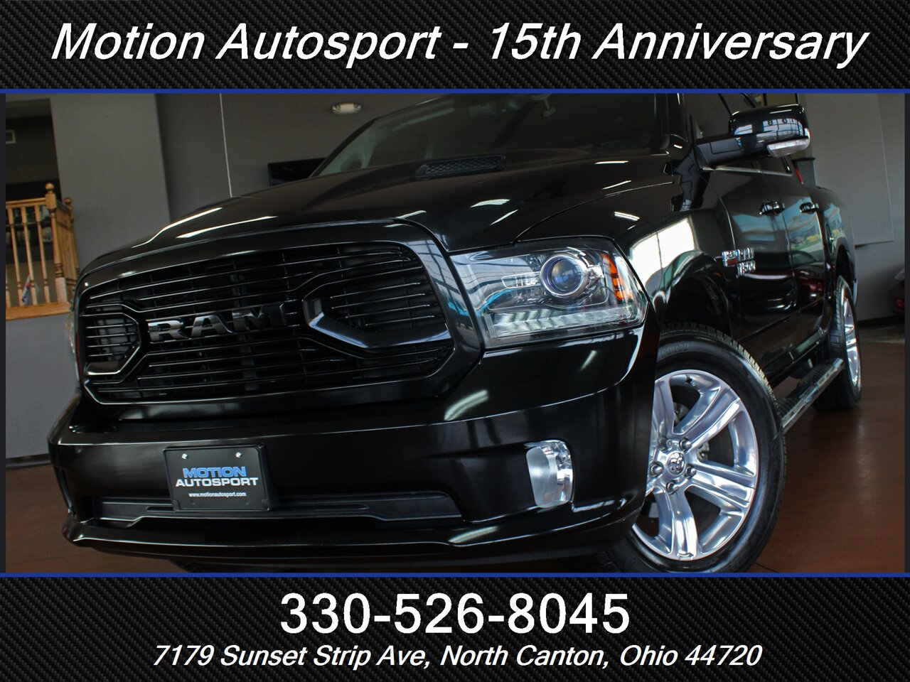 2018 RAM 1500 Sport Moon Roof Navigation 4X4 - Photo 55 - North Canton, OH 44720